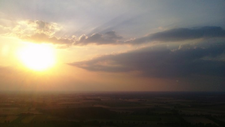 Ballon Ausblick