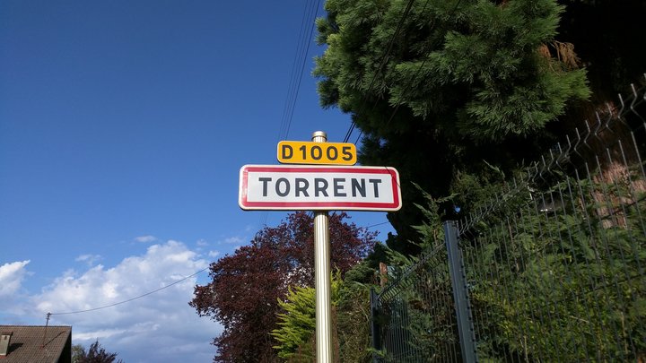 Torrent in Frankreich