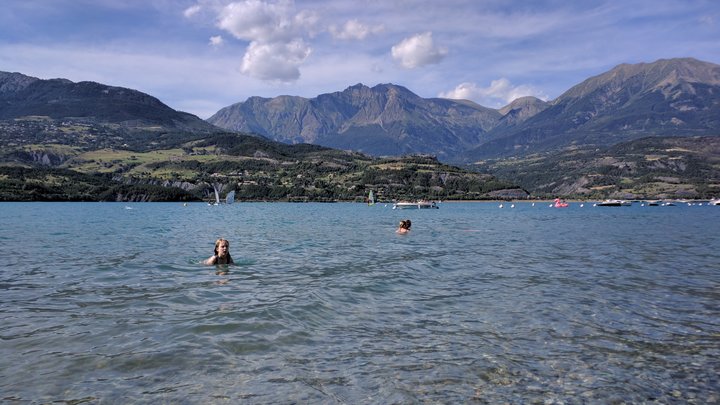 Savines-le-Lac in der Provence