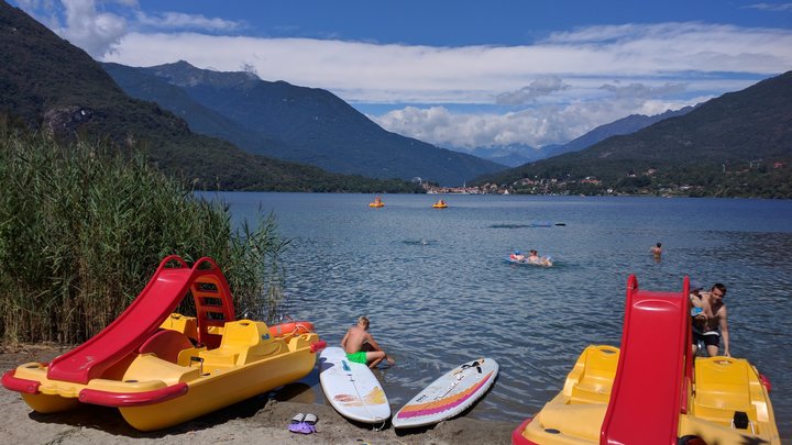 Lago Maggiore in Italien