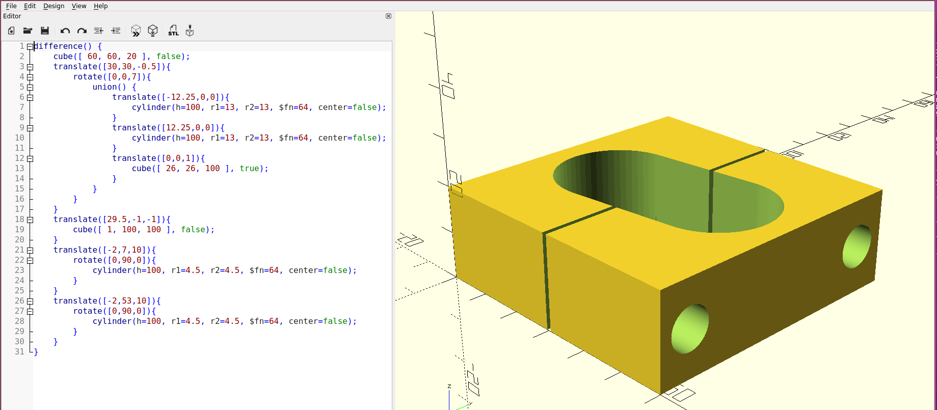 Fassung per 3d-Druck