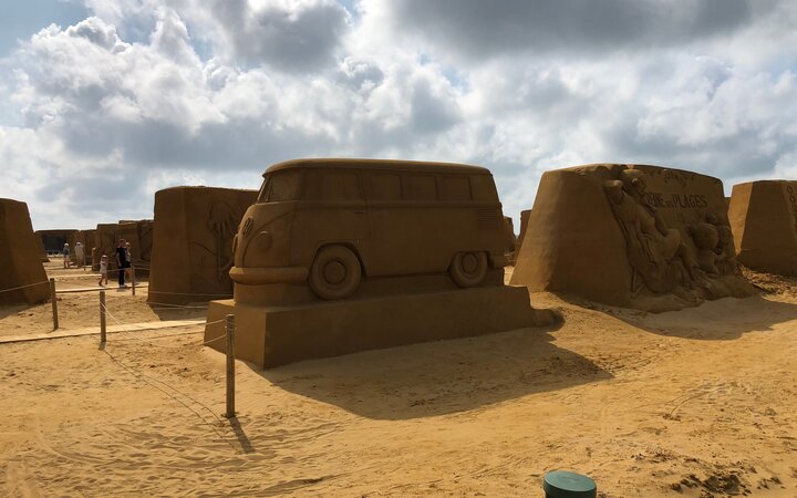 Mit der Strandbahn nach Ostende