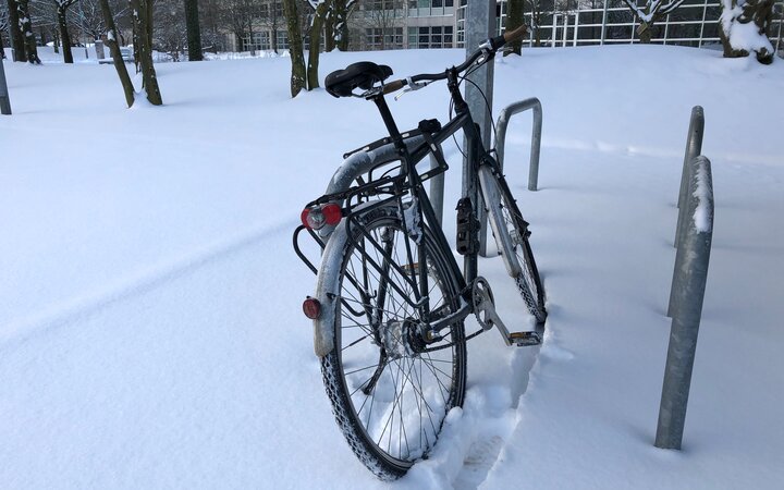 Mit dem Fahrrad zur Arbeit