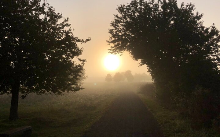 Die Sonne steht so tief